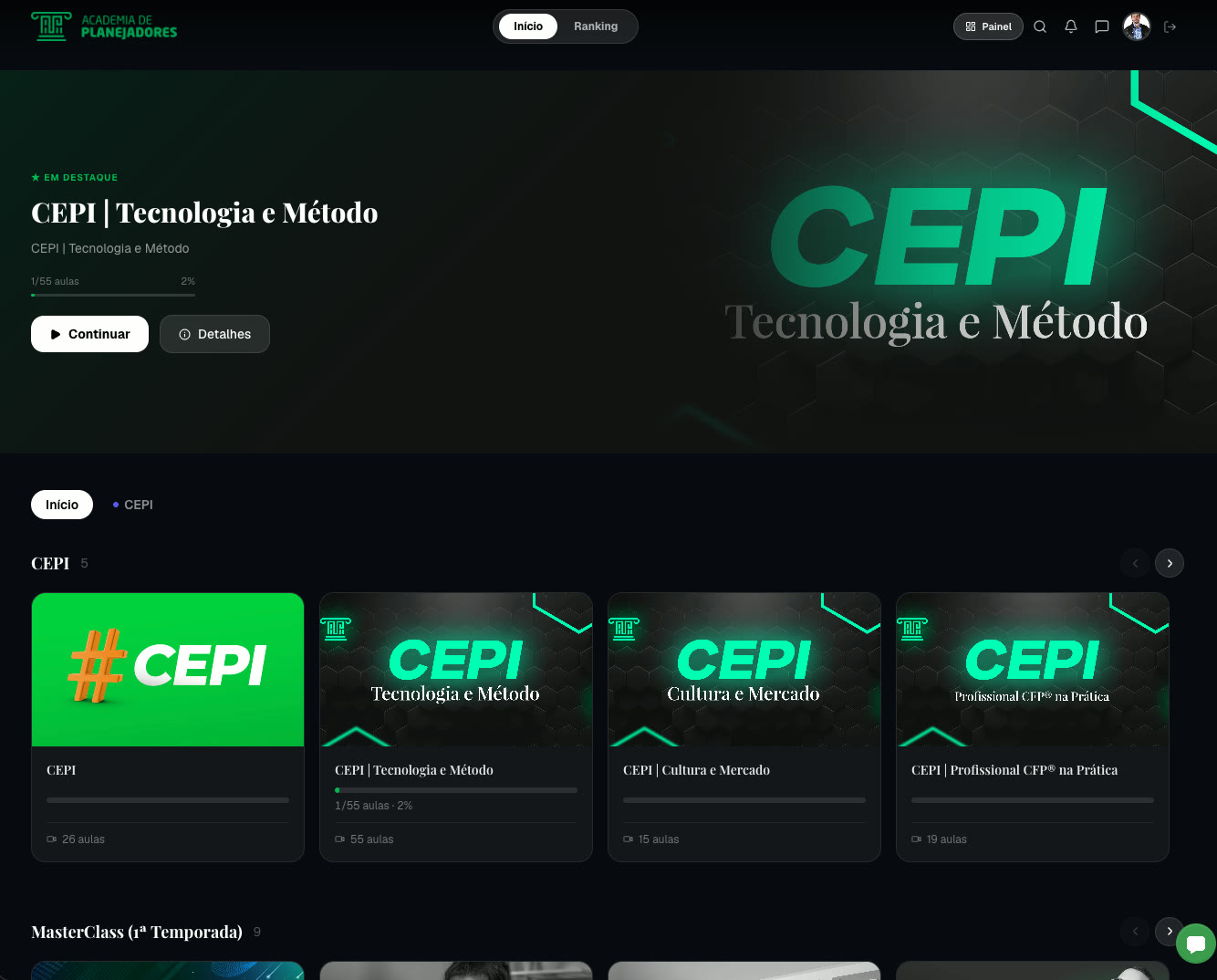 página comercial